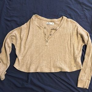 Tan Hollister sweater